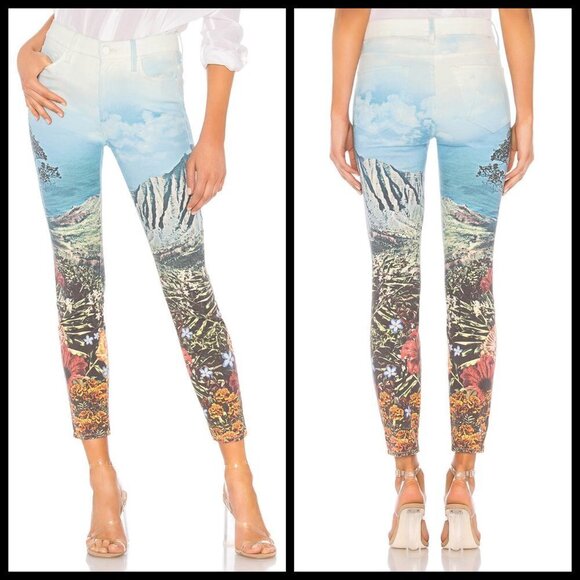 💕MOTHER💕 Looker Ankle Jeans ~ A Day In Paradise - Picture 3 of 16